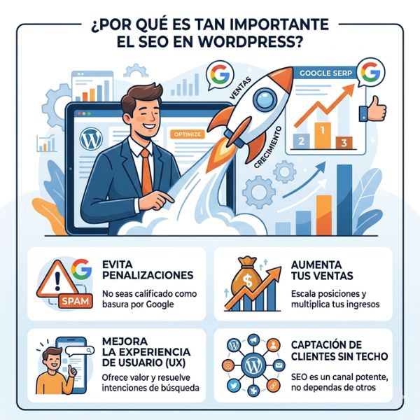 Por qué es tan importante trabajar bien el SEO en WordPress